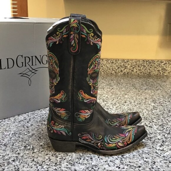 Old Gringo Dulce Calavera Boots - Picture 4 of 15